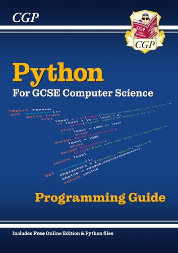 Python Programming Guide for GCSE Computer Science (includes Online Edition & Python Files) (CGP GCSE Computer Science 9-1 Revision) von Coordination Group Publications Ltd (CGP)